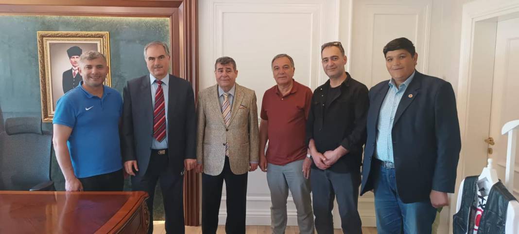 Muhtarlardan kaymakam ziyareti 1